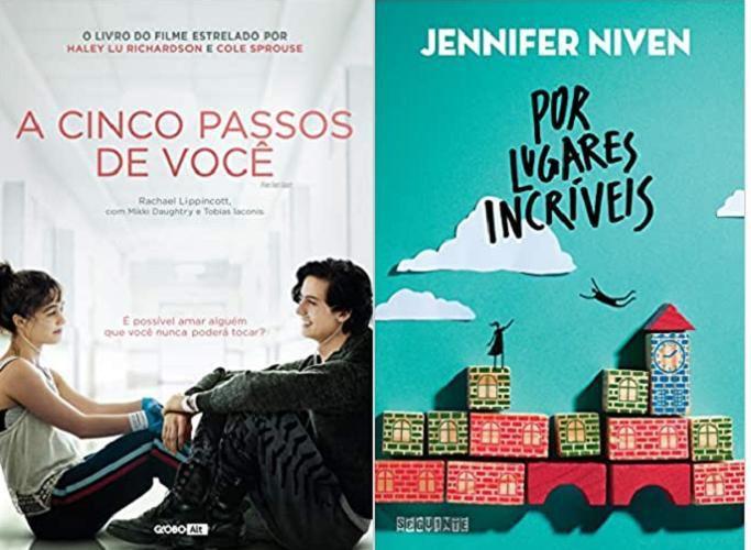 Imagem de Kit 2 Livros Cinco Passos De Você + Por Lugares Incriveis - Seguinte