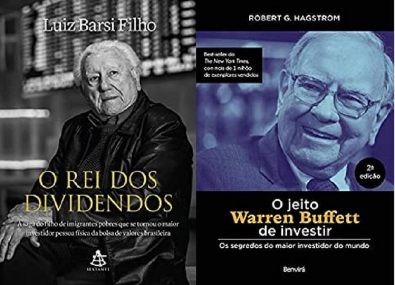 Imagem de Kit 2 Livros O Rei Dos Dividendos + O Jeito Warren Buffett