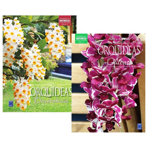 Imagem de Kit 2 Livros Orquídeas da Natureza Capa Dura Ed. Luxo