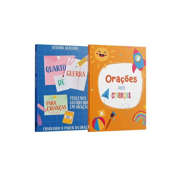 Imagem de Kit 2 Livros - Primeiros Passos na Fé - Orando Com As Crianças Capa 2