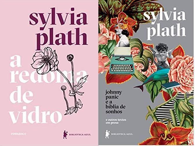 Imagem de Kit 2 Livros Sylvia Plath A Redoma Vidro + Johnny Panic E A