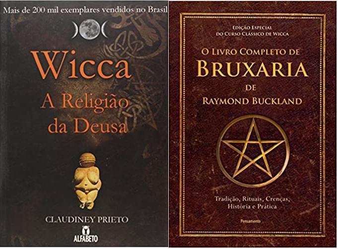 Imagem de Kit 2 Livros Wicca A Religião + Livro Completo De Bruxaria