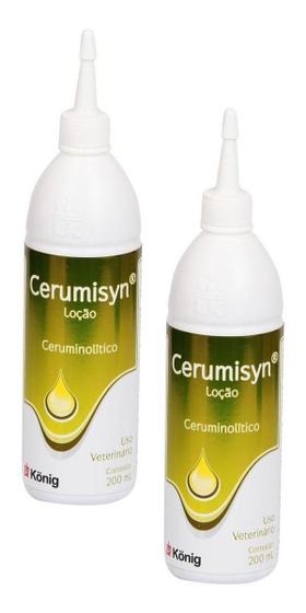 Imagem de Kit 2 Loção Ceruminolítico Cerumisyn König 200ml