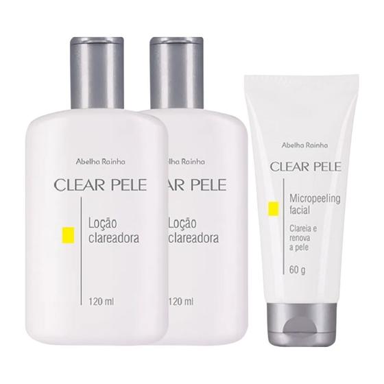 Imagem de Kit 2 Loção Clareadora de Manchas 120ml + 1 Micropeeling Facial 60g