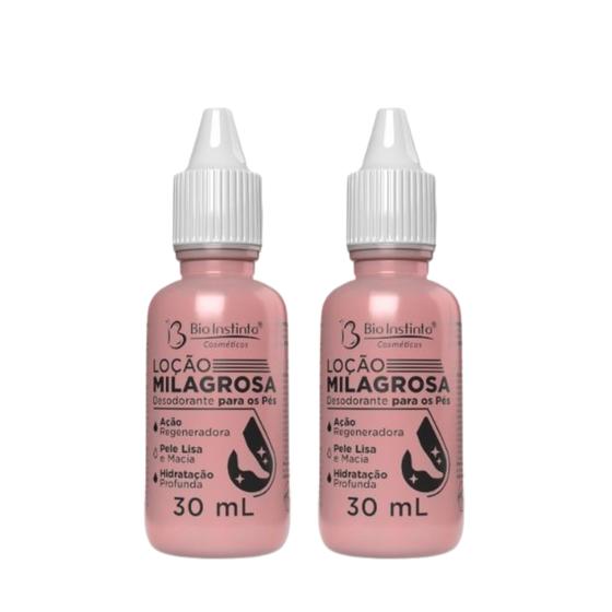 Imagem de Kit 2 Loção Milagrosa Para Os Pés 30Ml - Bio Instinto