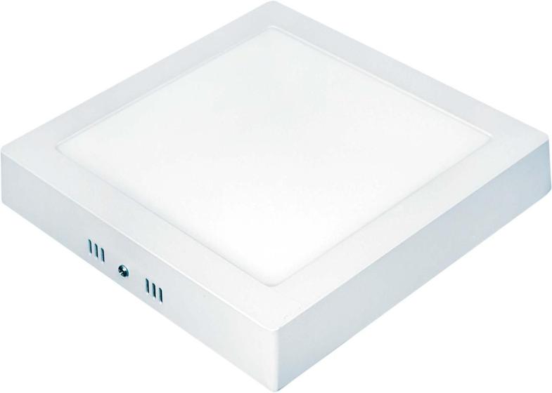 Imagem de Kit 2 luminária painel led 18w lux quadrado sobrepor