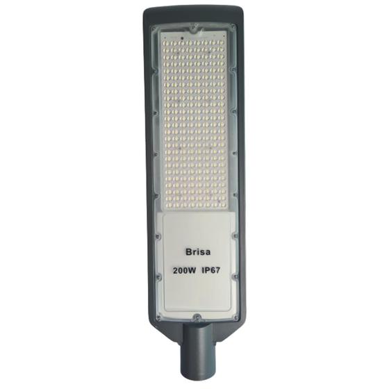 Kit 2 Luminária Publica LED 200w BIV IP67 Poste Rua Condomínio Praça Menor preço em Kit 2 Luminária Publica LED 200w BIV IP67 Poste Rua Condomínio Praça
