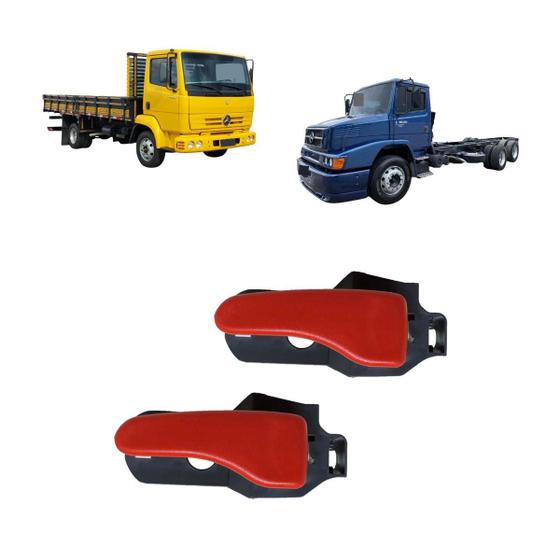 Imagem de Kit 2 Macanetas Porta Int. Esq. Mbb 914/ 1618/ 1620/ 1621