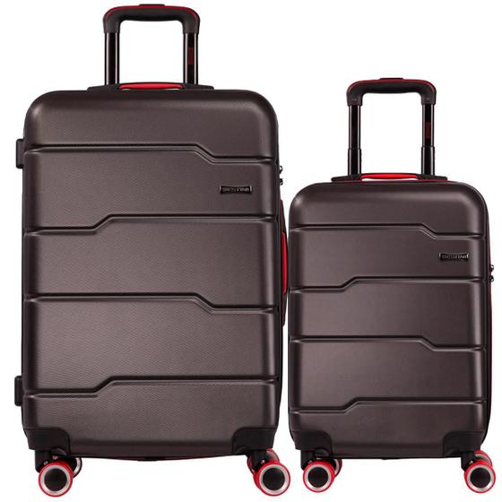 Kit 2 Malas De Viagem P M Com Rodas 360 V8 Sestini Menor preço em Kit 2 Malas De Viagem P M Com Rodas 360 V8 Sestini