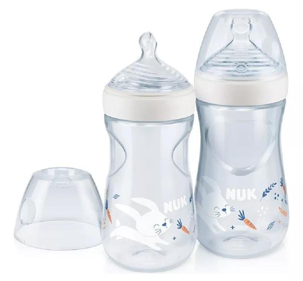 Imagem de Kit 2 Mamadeira 270Ml Neutra Nuk Essence Smart Flow