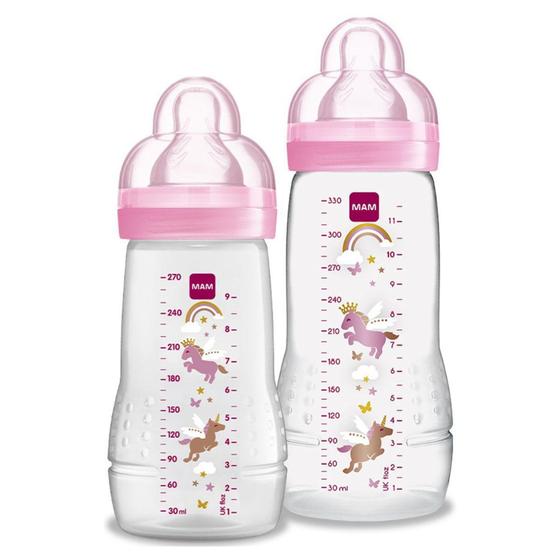 Imagem de Kit 2 Mamadeiras Mam Easy Active 270ml e 330ml