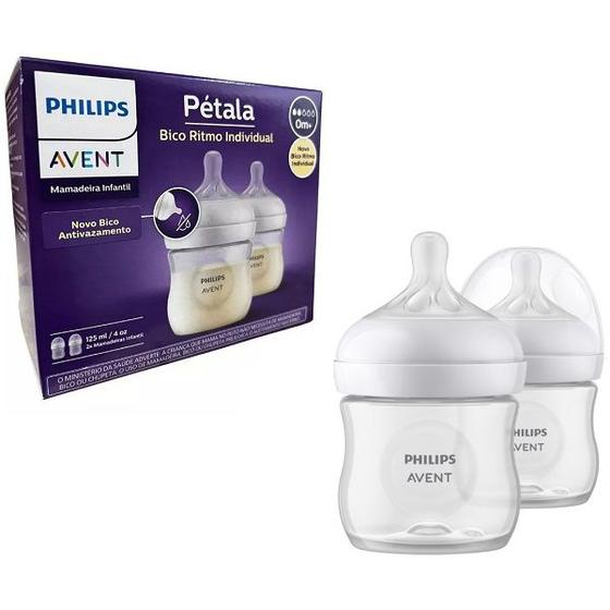 Kit 2 Mamadeiras Petala 125ML Philips AVENT SCY900/02
