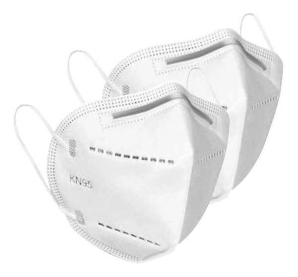 Kit 2 Máscaras N95 Proteção Respiratória Pff2 - Polipropileno Menor preço em Kit 2 Máscaras N95 Proteção Respiratória Pff2 - Polipropileno
