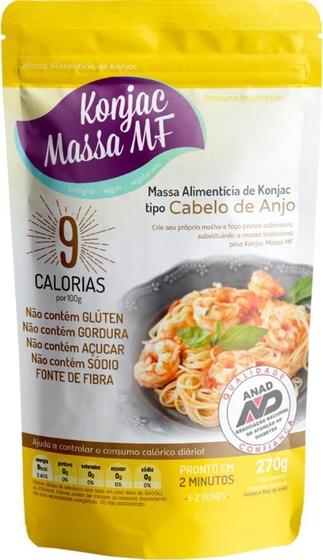 Imagem de Kit 2 Massa Konjac Tipo Cabelo De Anjo 270G