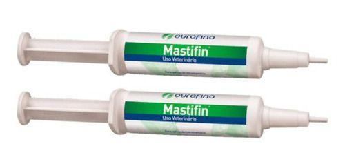 Imagem de Kit 2 Mastifin Seringa 10g Antimicrobiano - Ourofino