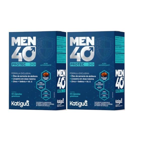 Imagem de Kit 2 Men 40 Protec 640mg 60 Caps Katiguá