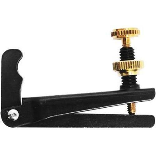 Imagem de Kit 2 Micro Afinadores Violino 4/4 Preto/Dourado