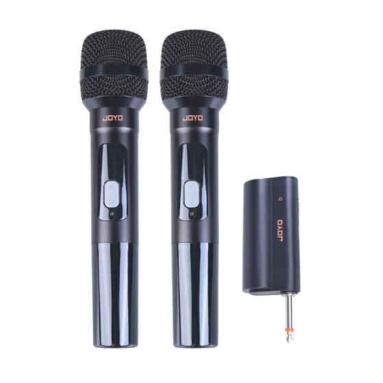 Imagem de Kit 2 Mircrofones Dinâmicos Sem Fio Joyo Dm-3