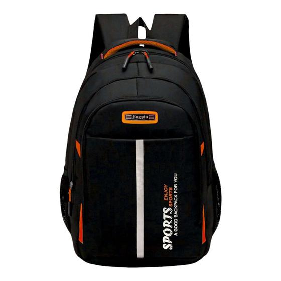 Imagem de Kit 2 Mochilas Masculina Escolar Trabalho Reforçada Sports BL1180