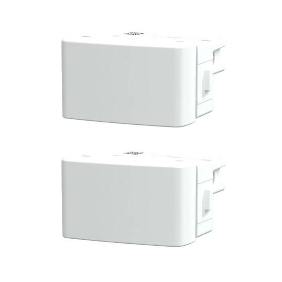 Imagem de Kit 2 Modulos Interruptor Simples Lunare Up Schneider S40010