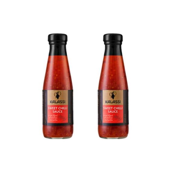 Imagem de Kit 2 Molho Pimenta Tailandês Sweet Chilli Adocicado Kalassi