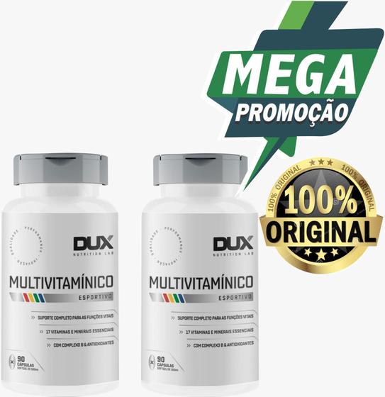 Imagem de Kit 2 Multivitaminico 90 caps Dux Nutrition