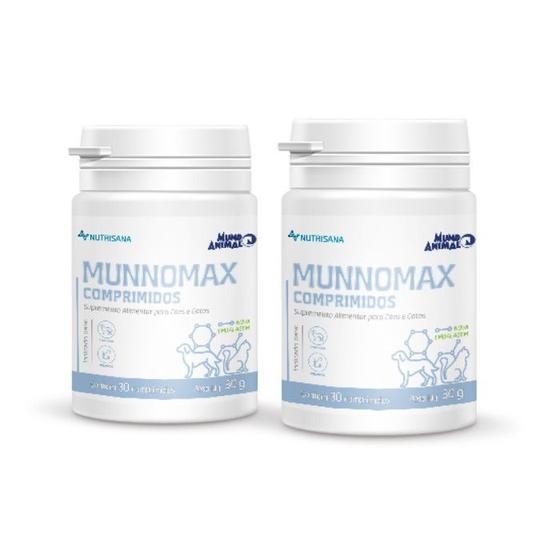Imagem de Kit 2 Munnomax 30g Suplemento Nutrisana 30 Comprimidos