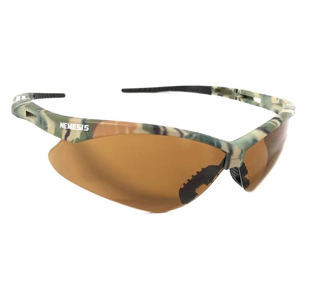 Imagem de Kit 2 óculos proteção nemesis camuflado lentes marrom esportivo balístico paintball esportivo resistente a impacto ciclism