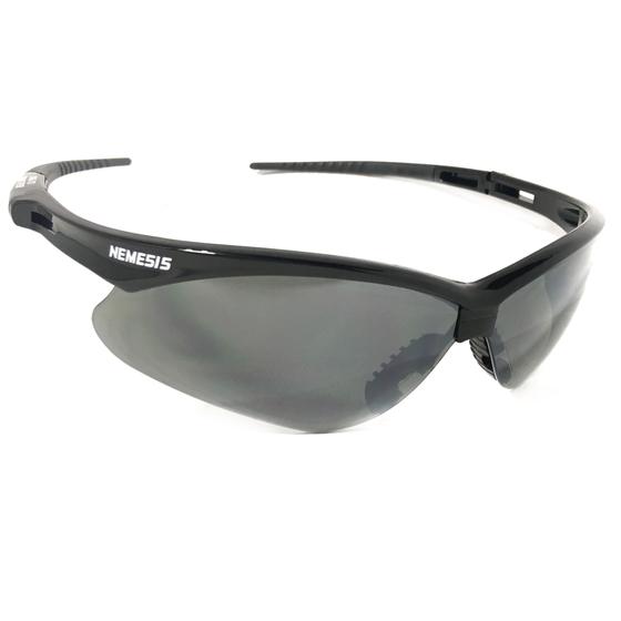 Imagem de Kit 2 ÓCULOS PROTEÇÃO NEMESIS PRETO COM LENTES PRETAS ESPELHADAS ESPORTIVO   BALÍSTICO PAINTBALL ESPORTIVO RESISTENTE