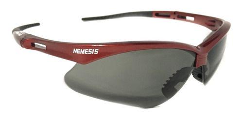 Imagem de Kit 2 óculos proteção nemesis vermelho lentes pretas esportivo balístico paintball   resistente a impacto ciclismo