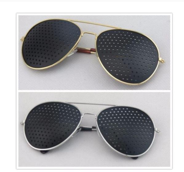 Imagem de kit 2 Óculos Reticulados Aviador 1 Dourado E 1 Cromado Astigmatismo