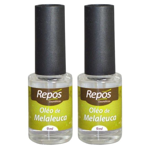 Kit 2 Óleo de Melaleuca 9ml Repos Contra Fungos E Micoses Menor preço em Kit 2 Óleo de Melaleuca 9ml Repos Contra Fungos E Micoses