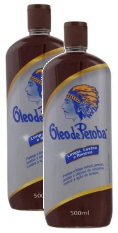 Imagem de kit 2 Oleo De Peroba King Tradicional 500ml