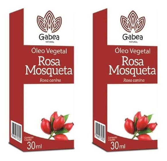 Imagem de Kit 2 Óleo De Rosa Mosqueta 30ml Gabea