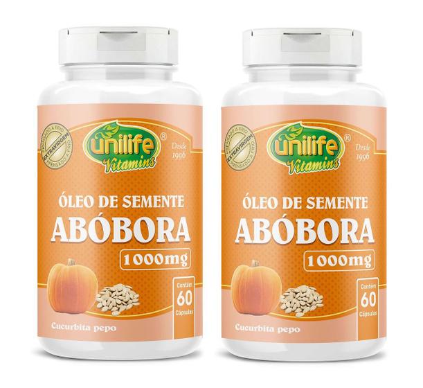 Imagem de Kit 2 Óleo de Semente de Abóbora - Unilife - 60 capsulas