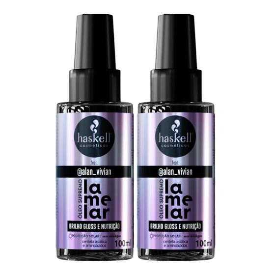 Imagem de Kit 2 Óleo Supremo Lamelar feat Alan Vivian 100ml Haskell