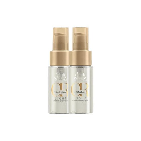 Imagem de Kit 2 Óleos Capilar Oil Reflections Light 30ml - Wella