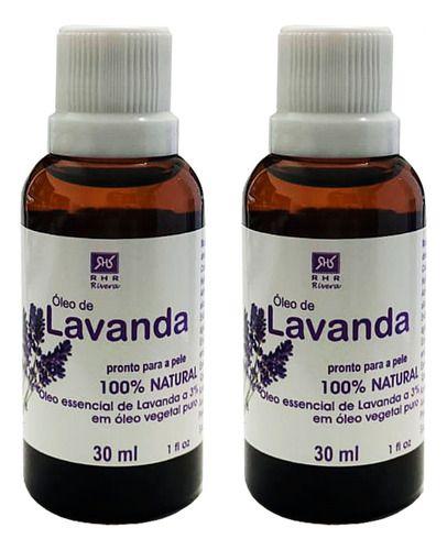 Imagem de Kit 2 Óleos De Lavanda 30ml - Pronto Para Pele