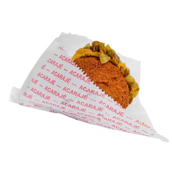 Imagem de Kit 2 Pacotes de Saco De Papel Mono Para Acarajé com 1000 Unidades