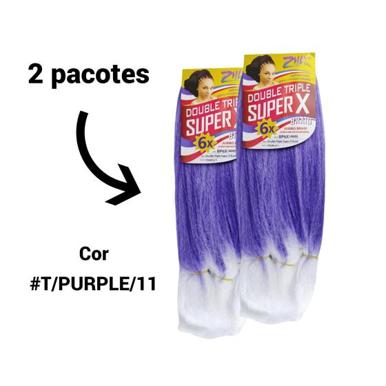 Imagem de Kit 2 pacotes Jumbo Pacotão Supex X 400g cada