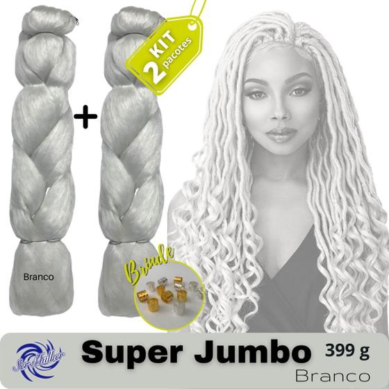 Imagem de KIT 2 Pacotes Jumbo Ser Mulher 399g Cor Branco