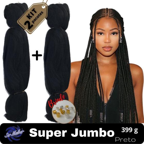 Imagem de KIT 2 Pacotes Jumbo Ser Mulher 399g Cores Clássicas