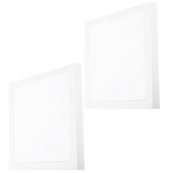 Imagem de Kit 2 Painel Led Avant 28x28 Sobrepor Quadrado 6500K Bivolt