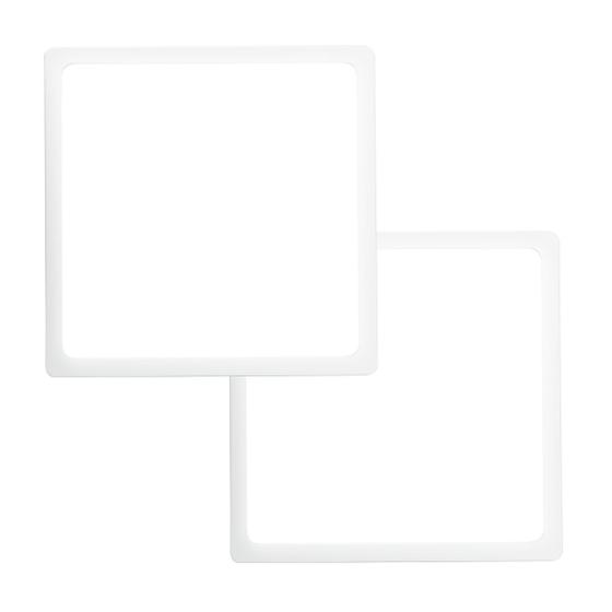 Kit 2 Painel Plafon Led 25w Quadrado Sobrepor Branco Frio Menor preço em Kit 2 Painel Plafon Led 25w Quadrado Sobrepor Branco Frio