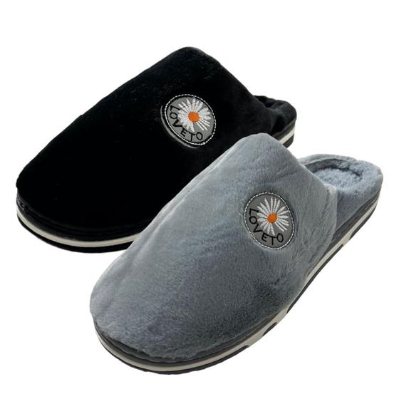 Imagem de Kit 2 Pantufa Chinelo Masculino Casa Apeluciada