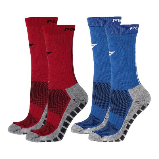 Imagem de Kit 2 Pares de Meias Penalty Grip Masculina