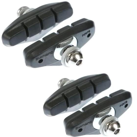 Imagem de Kit 2 Pares De Sapata De Freio Shimano Tiagra R50T2 Br-4600