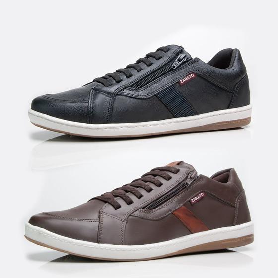 Sapatenis Masculino Og Kit Pares De Sapatenis Tenis Casual