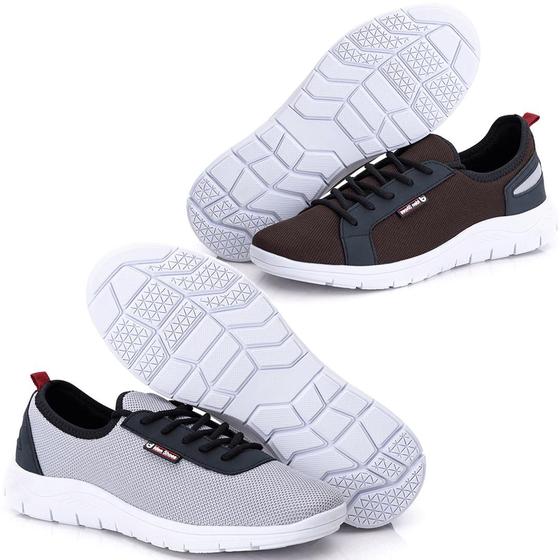 Imagem de Kit 2 Pares De Tenis Casual Masculino Iden