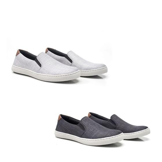 Imagem de Kit 2 Pares Sapatênis Masculino Slip On Pórtice Iate